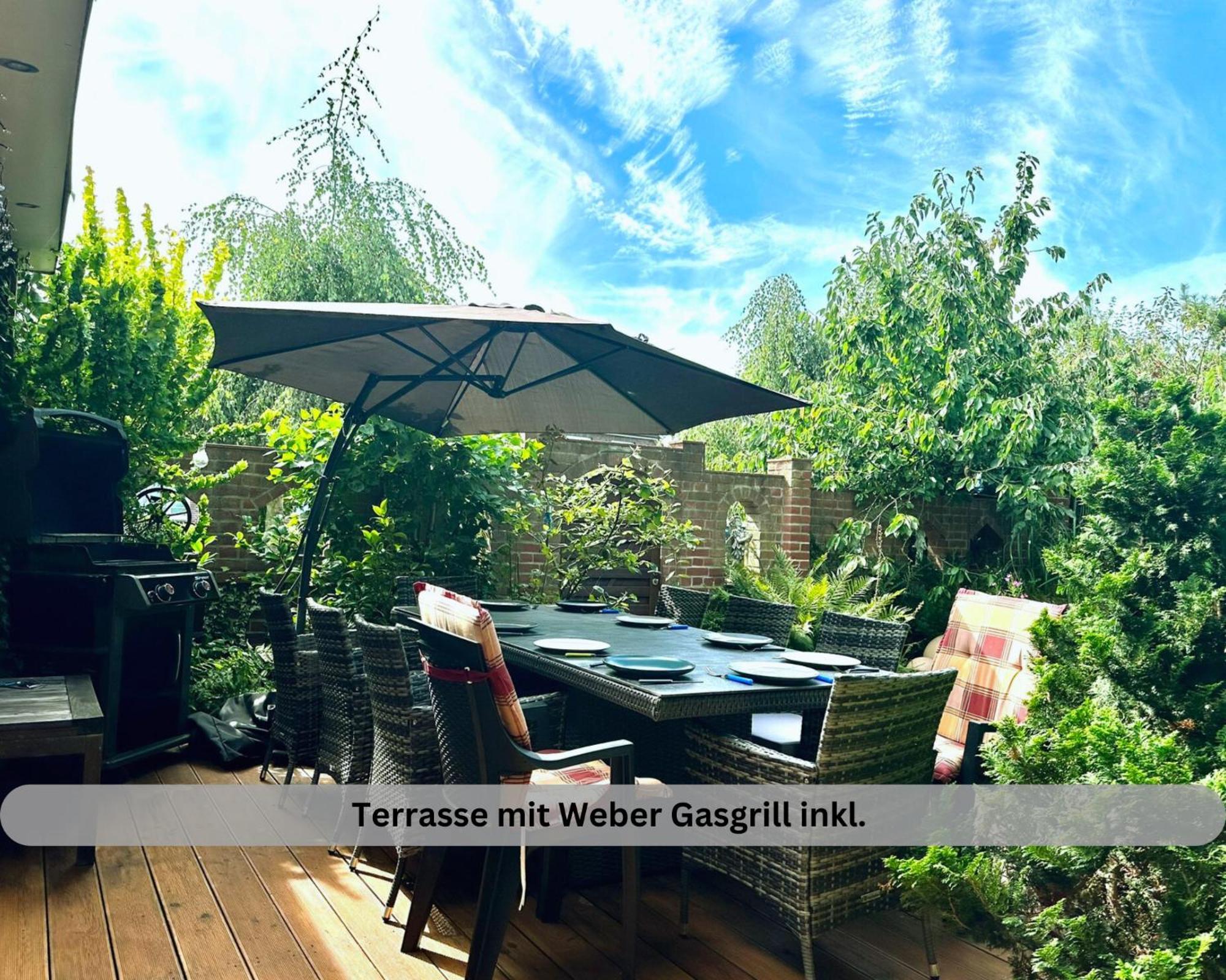 Lodge Of Africa - Einzigartige Themenzimmer, Eingezaeunten Garten, Sauna, Whirlpool & Kamin, Hunde Willkommen, Gasgrill, Voll Ausgestattete Kueche, Grosser Essbereich, Hamburg & Stade In Der Naehe Twielenfleth Eksteriør billede