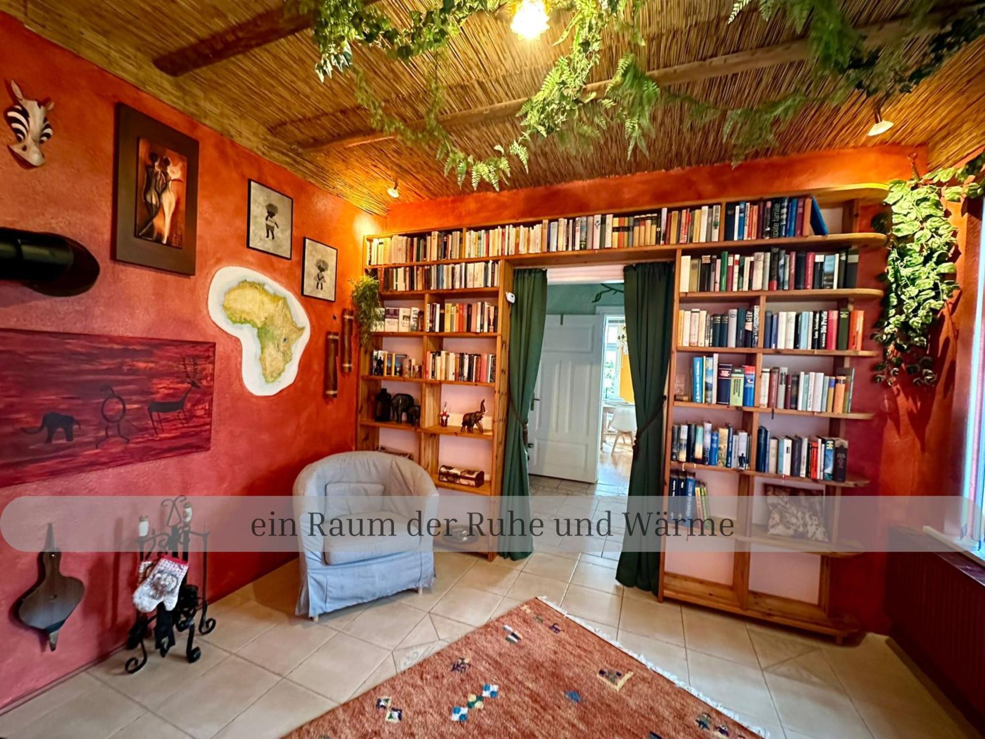 Lodge Of Africa - Einzigartige Themenzimmer, Eingezaeunten Garten, Sauna, Whirlpool & Kamin, Hunde Willkommen, Gasgrill, Voll Ausgestattete Kueche, Grosser Essbereich, Hamburg & Stade In Der Naehe Twielenfleth Eksteriør billede