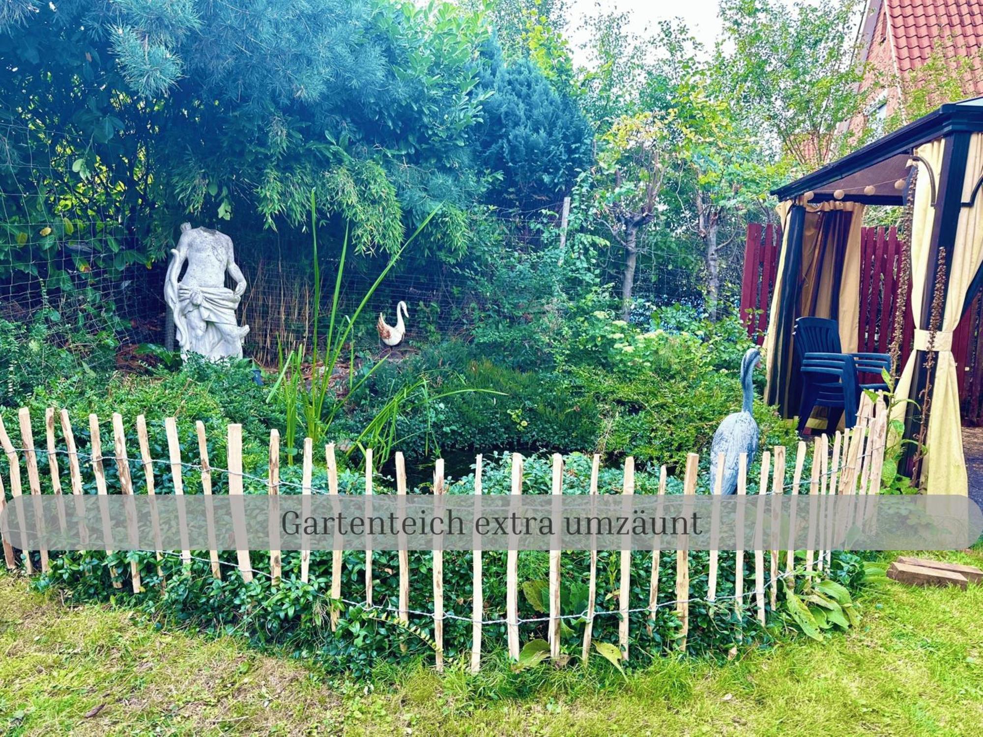 Lodge Of Africa - Einzigartige Themenzimmer, Eingezaeunten Garten, Sauna, Whirlpool & Kamin, Hunde Willkommen, Gasgrill, Voll Ausgestattete Kueche, Grosser Essbereich, Hamburg & Stade In Der Naehe Twielenfleth Eksteriør billede